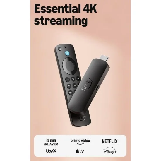 Amazon Fire TV Stick 4K Smart Streaming Device - Black